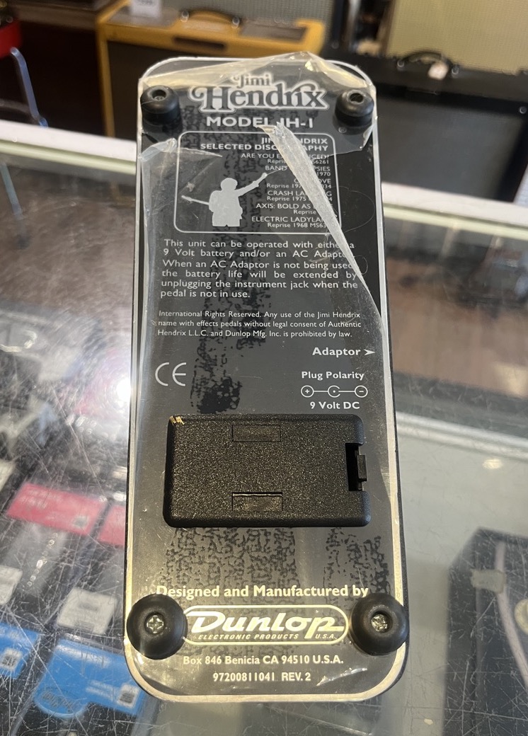 Dunlop JH-1 Hendrix Wah Pedal &mdash; view 6