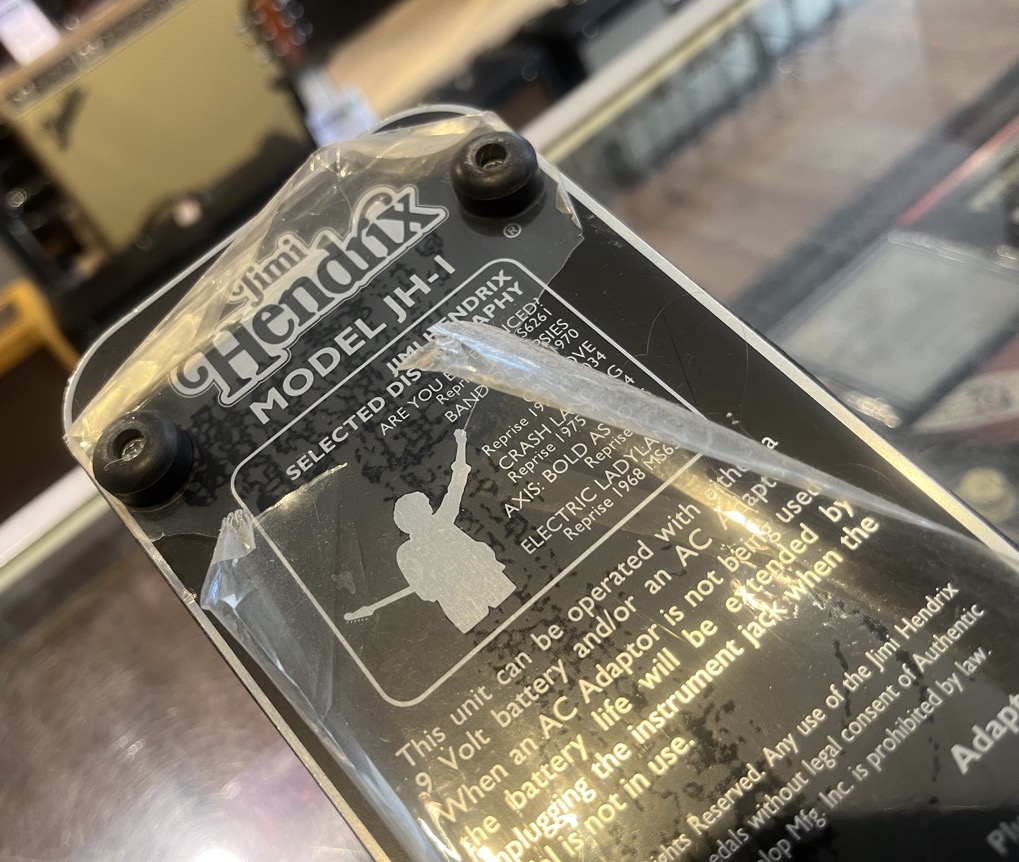Dunlop JH-1 Hendrix Wah Pedal &mdash; view 7