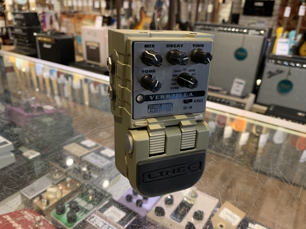 Line 6 Tonecore Verbzilla Reverb Pedal - CONSIGNMENT