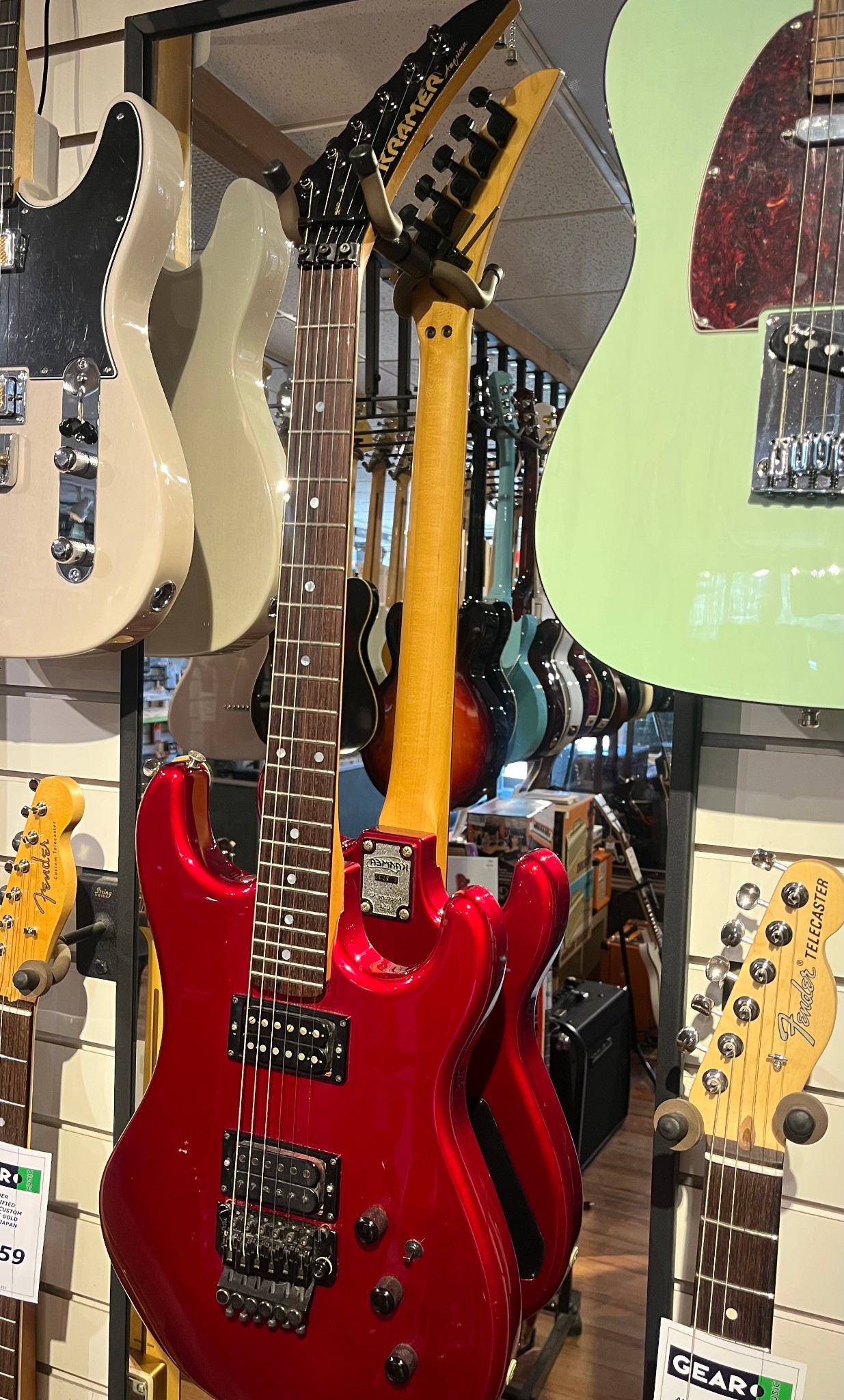 Kramer 1986 Pacer Imperial Candy Apple Red w/OHSC - CONSIGNMENT &mdash; view 4