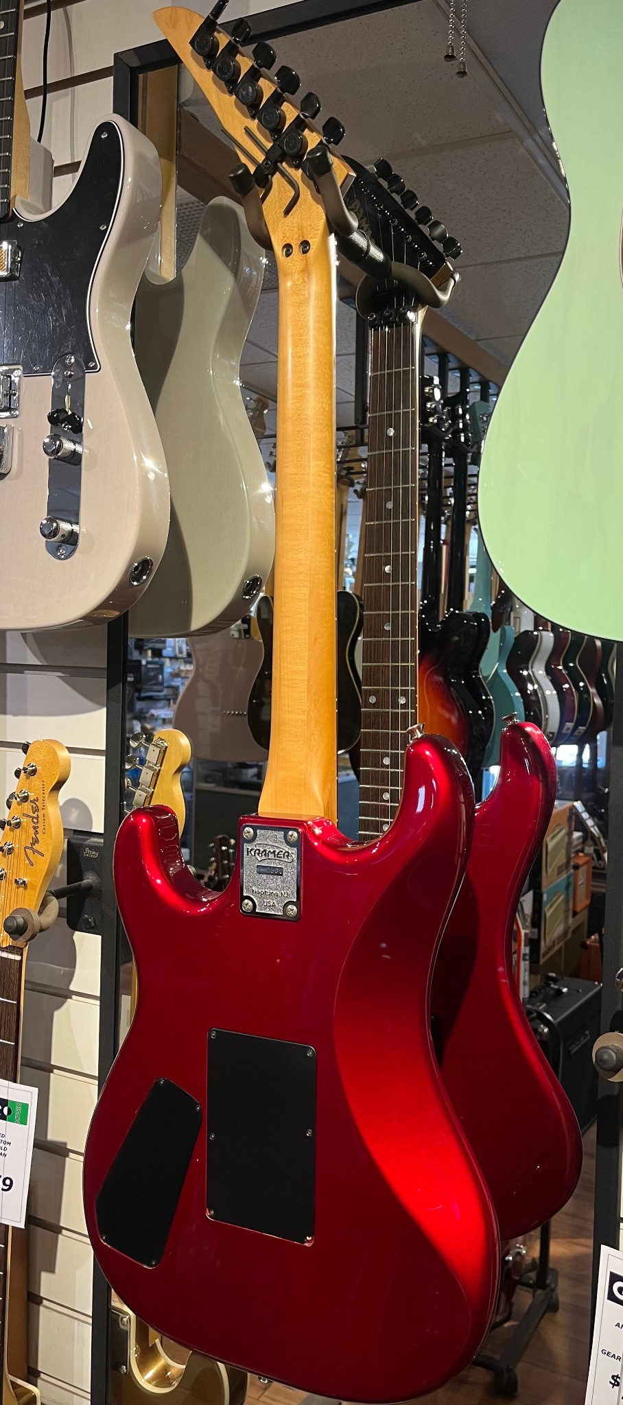 Kramer 1986 Pacer Imperial Candy Apple Red w/OHSC - CONSIGNMENT &mdash; view 7