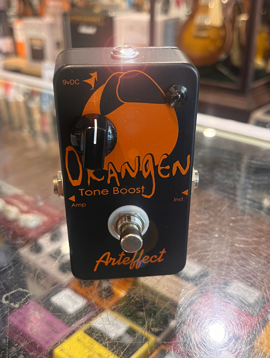 Arteffect Orangen Bass and Treble Germanium Booster Pedal w/box