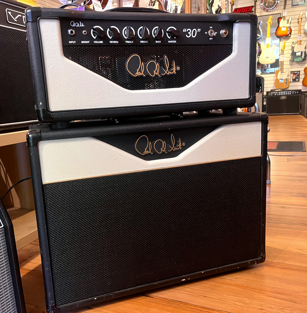 PRS "30" Amplifier Head & Cabinet Tuxedo Edition