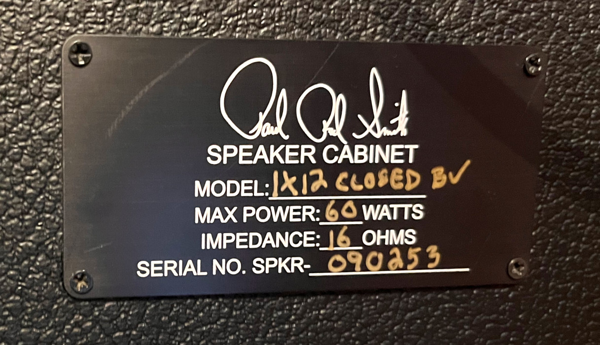 PRS "30" Amplifier Head & Cabinet Tuxedo Edition &mdash; view 5