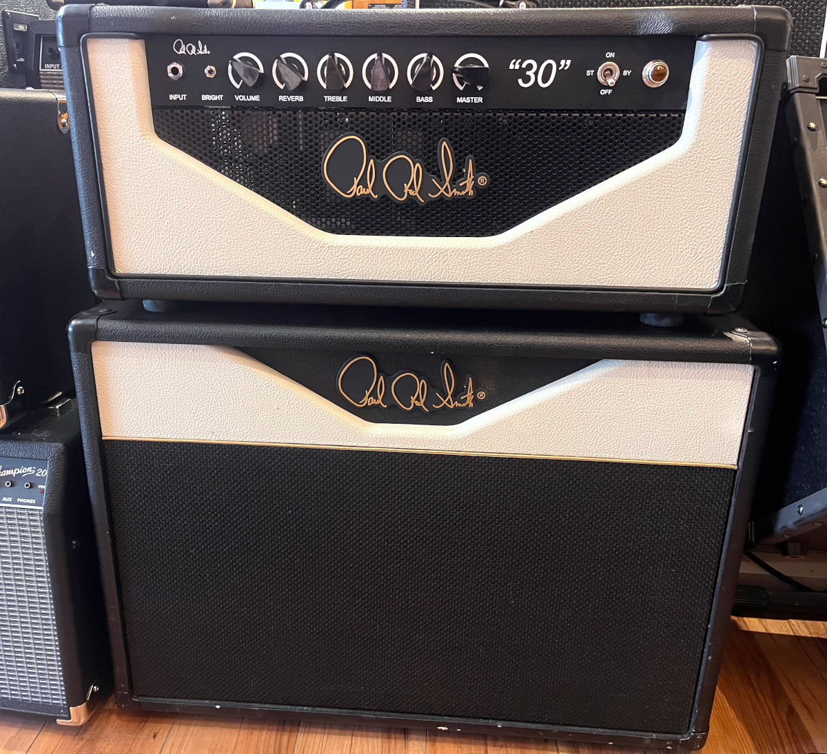 PRS "30" Amplifier Head & Cabinet Tuxedo Edition &mdash; view 7