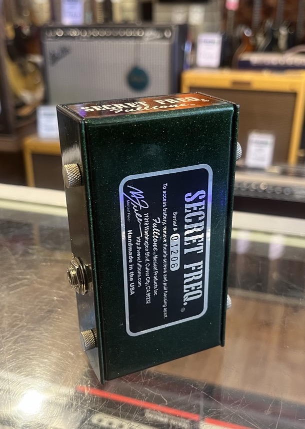 Fulltone Secret Freq Pedal &mdash; view 3