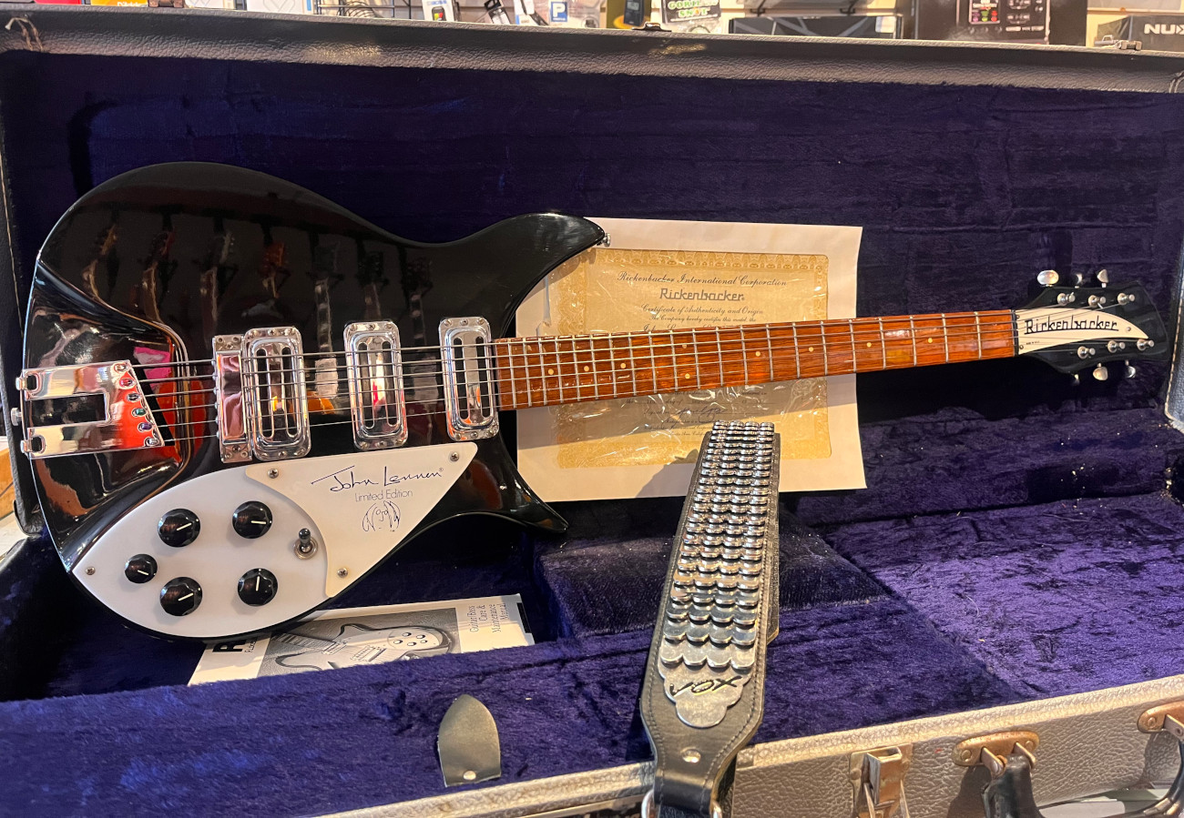 Rickenbacker 1992 John Lennon 355 LTD w/case, cert, strap - CONSIGNMENT &mdash; view 16