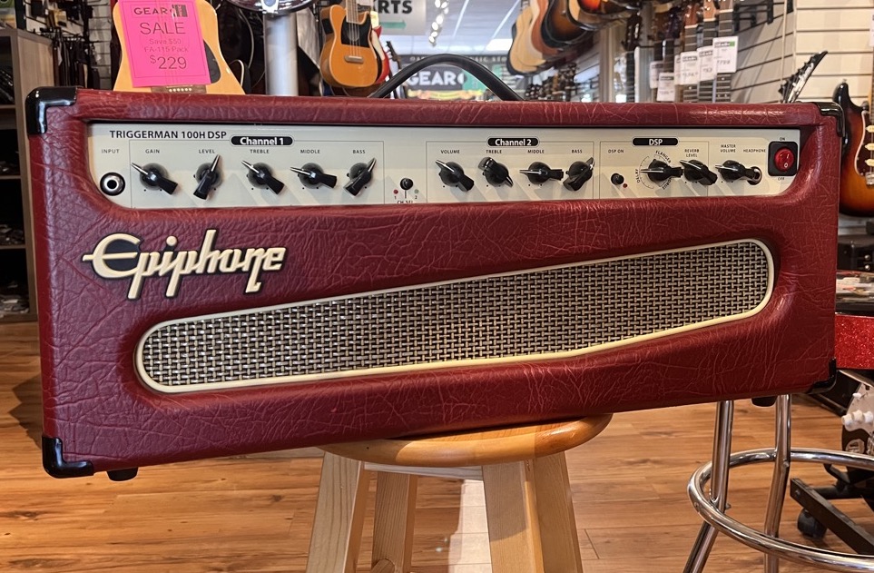 Epiphone Triggerman 100H DSP Amplifier Head