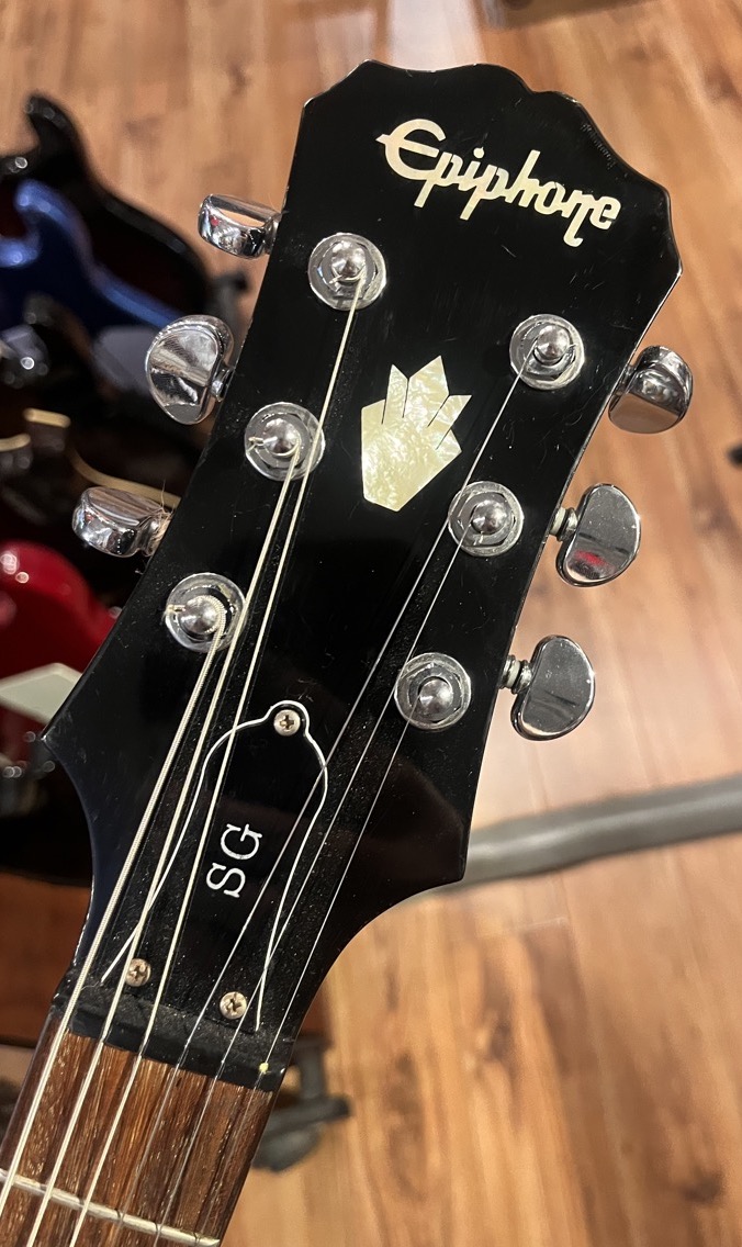 Epiphone SG Standard Electric Ebony &mdash; view 5