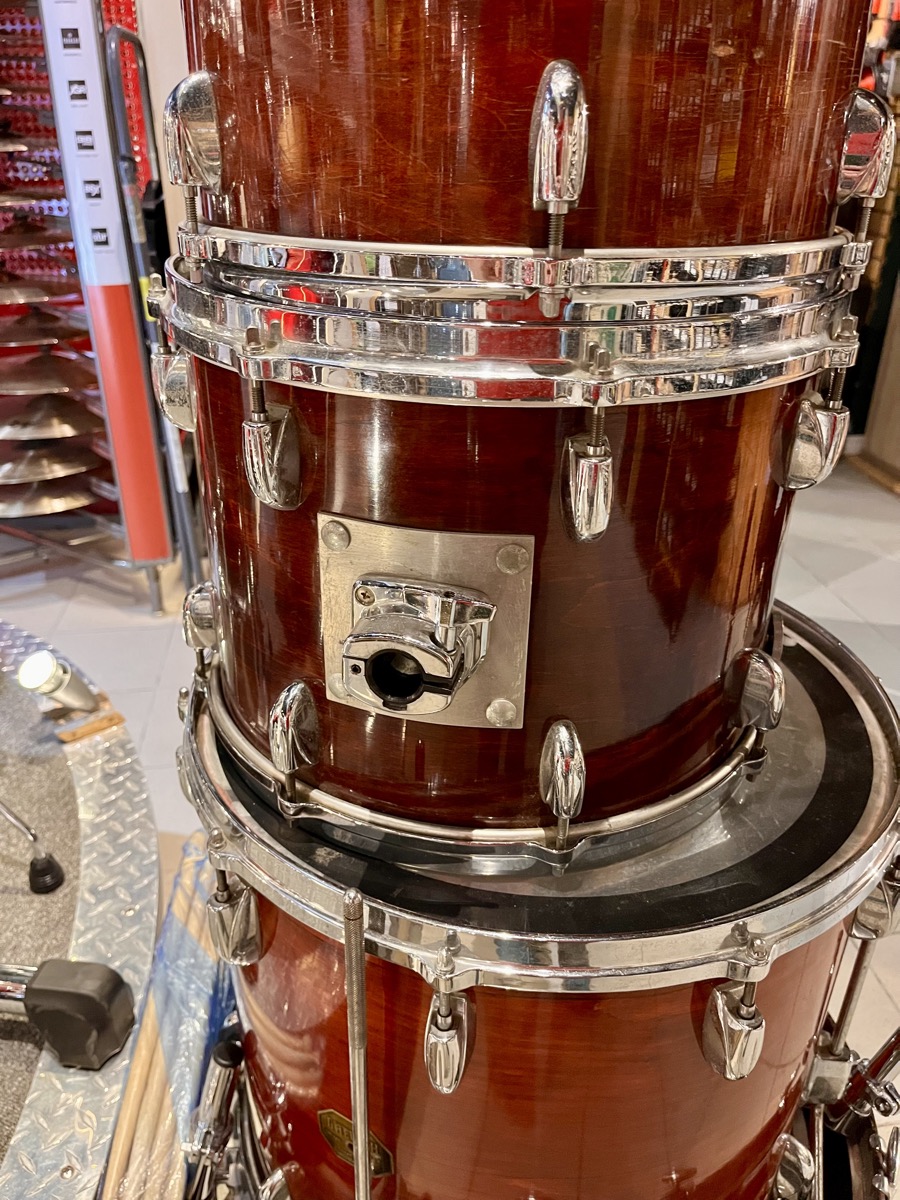 Gretsch 1970's 4pc 24x14, 13, 14, 16 Changed Tom Mounts - CONSIGNMENT &mdash; view 3