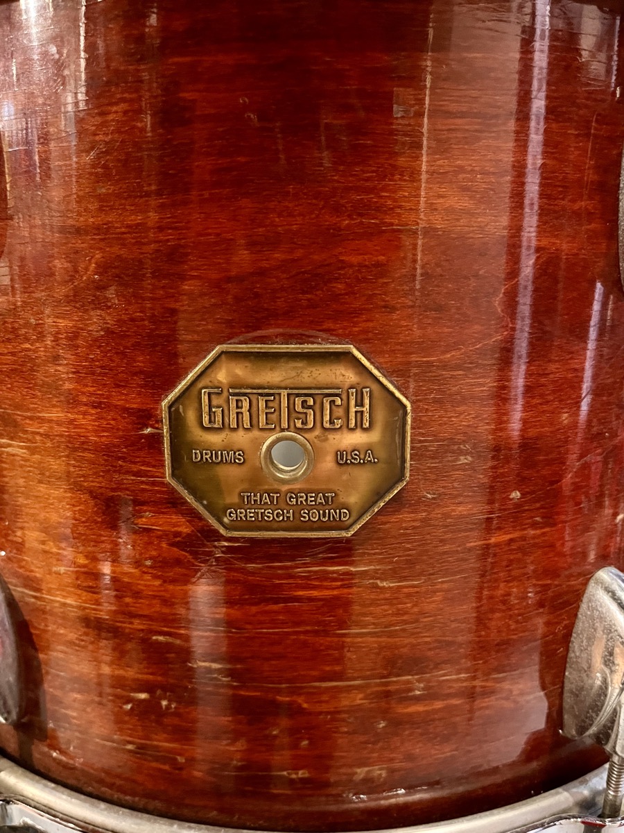 Gretsch 1970's 4pc 24x14, 13, 14, 16 Changed Tom Mounts - CONSIGNMENT &mdash; view 4