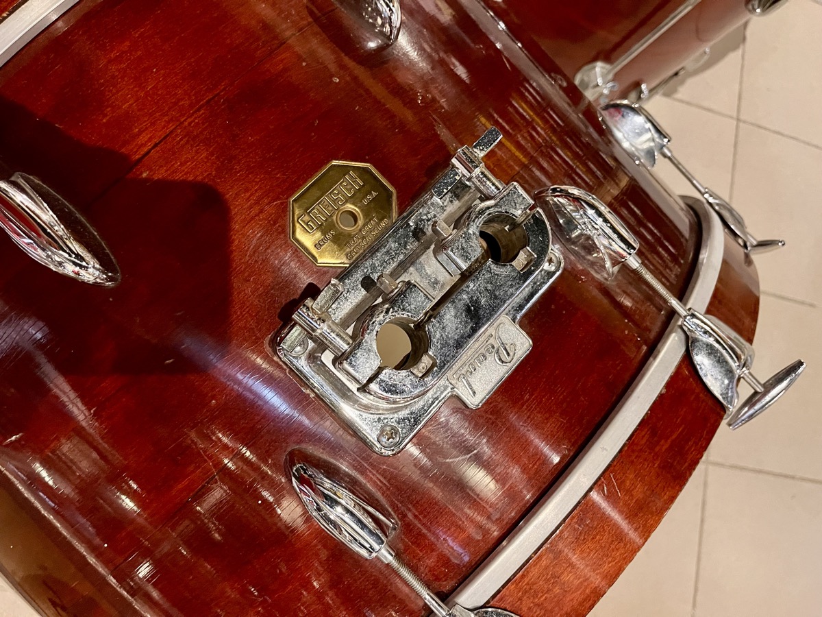 Gretsch 1970's 4pc 24x14, 13, 14, 16 Changed Tom Mounts - CONSIGNMENT &mdash; view 7