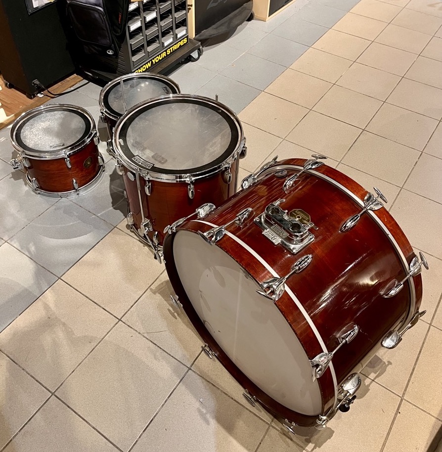 Gretsch 1970's 4pc 24x14, 13, 14, 16 Changed Tom Mounts - CONSIGNMENT &mdash; view 9