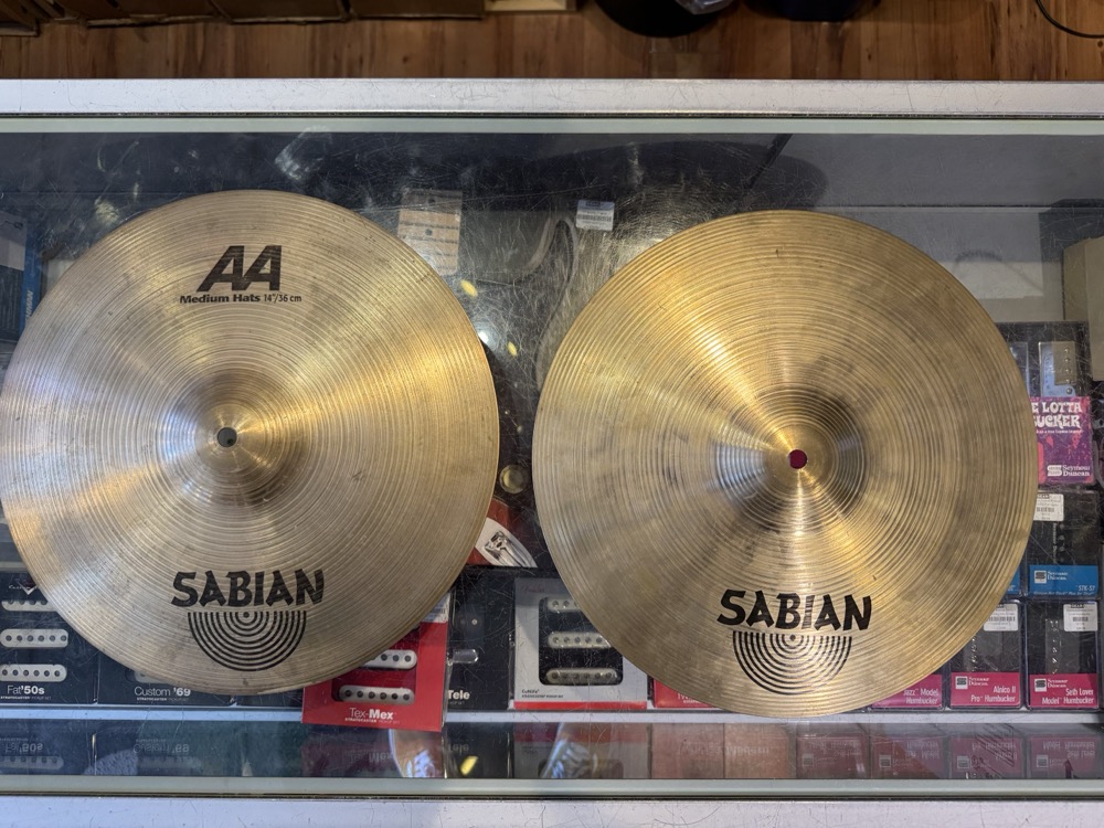 Sabian 14" AA Regular Hi-Hats &mdash; view 2