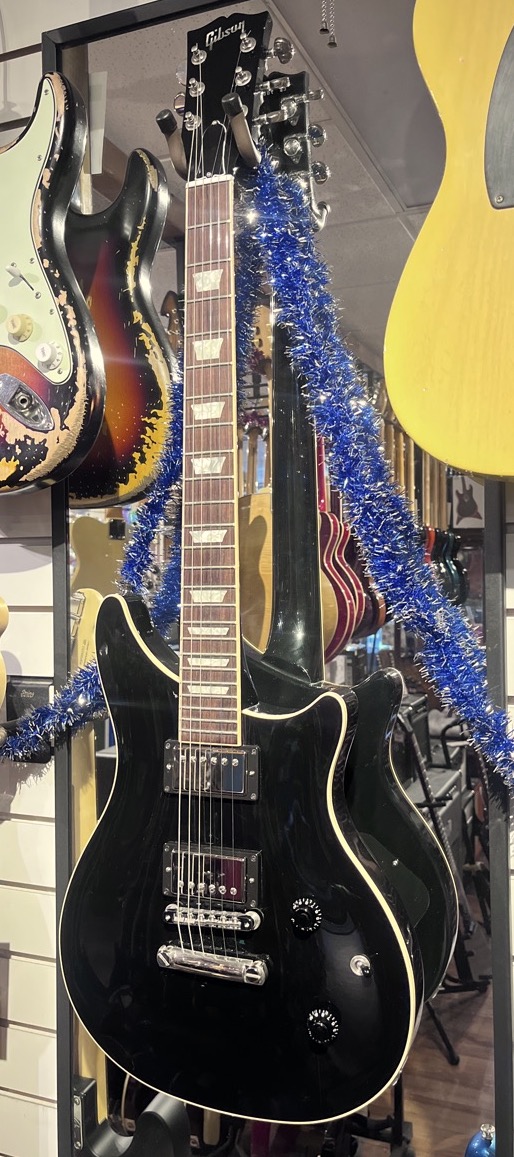 Gibson Custom Shop Modern DC Ebony w/OHSC - CONSIGNMENT &mdash; view 3