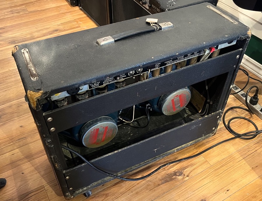 Fender 1978 Twin Amplifier with '65 Mod &mdash; view 3