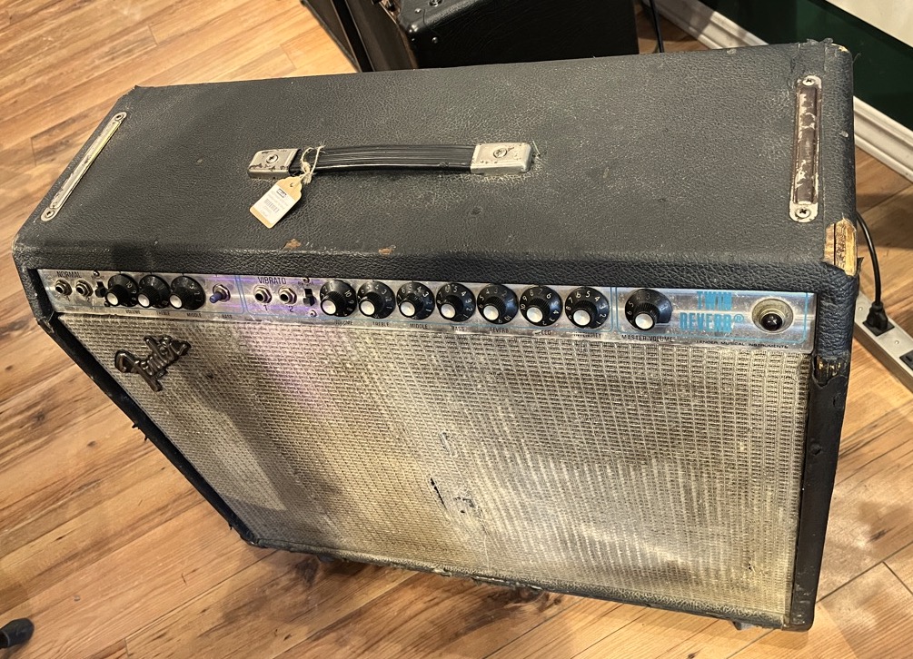 Fender 1978 Twin Amplifier with '65 Mod &mdash; view 6