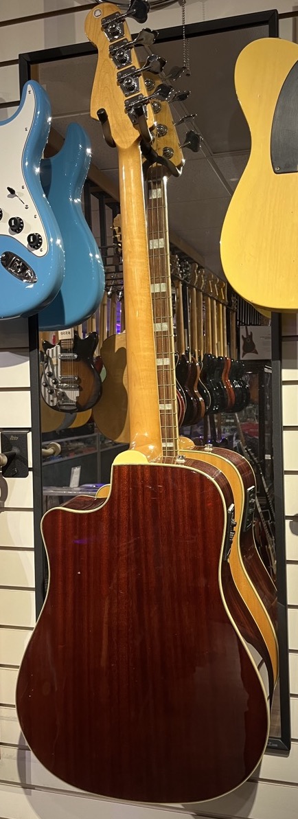 Fender Kingman Acoustic Bass Guitar Natural w/Case &mdash; view 4