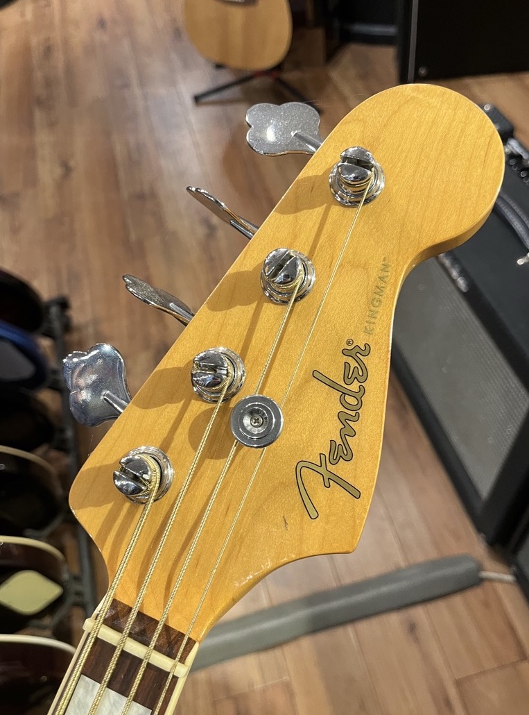 Fender Kingman Acoustic Bass Guitar Natural w/Case &mdash; view 5