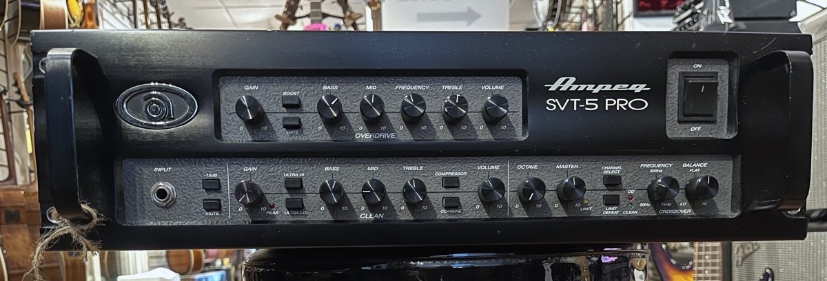 Ampeg SVT-5 Pro 1000 Watt Bass Amp Head &mdash; view 5