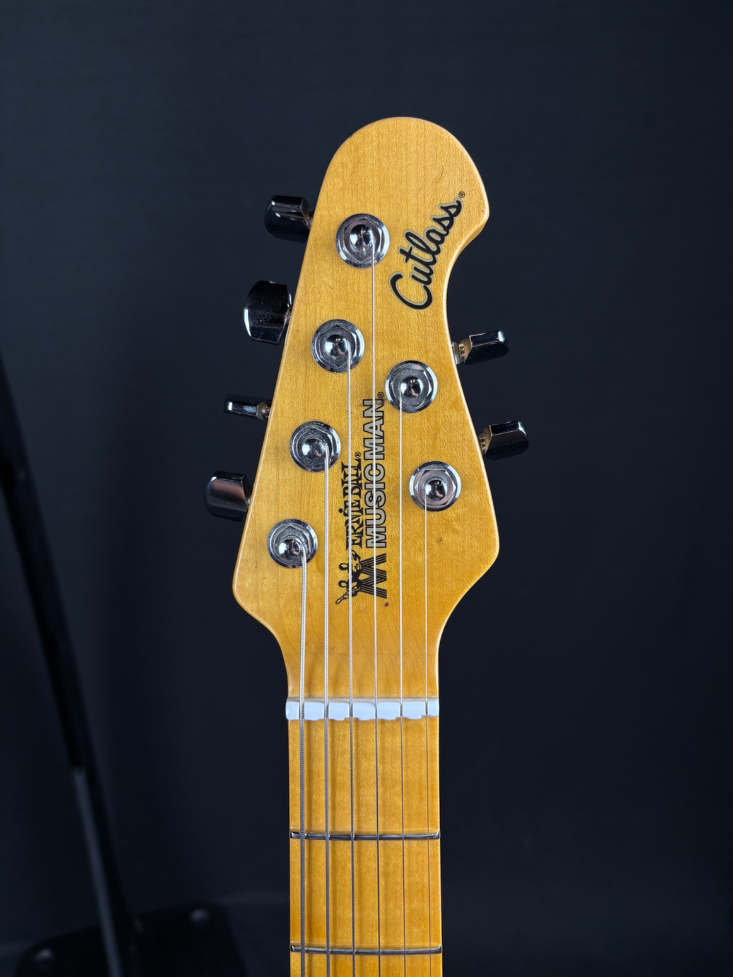 Ernie Ball Music Man 2016 Cutlass Ivory w/OHSC &mdash; view 6