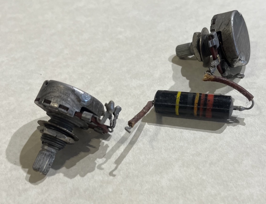 Gibson 1956 Les Paul Jr. Wiring Assembly - CONSIGNMENT