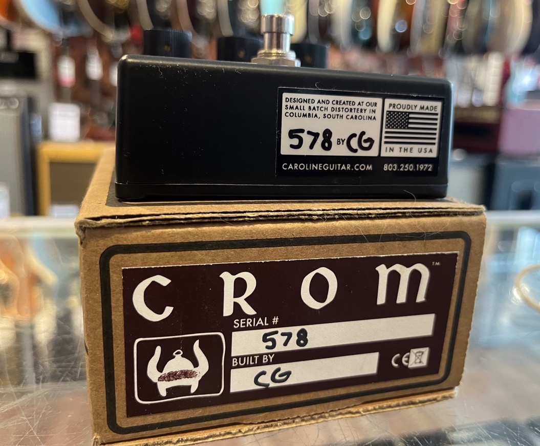 Crom the Riddle of Steel Fuzzstortion Pedal w/Box &mdash; view 4