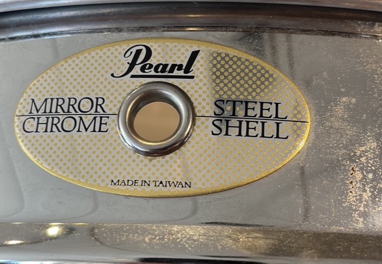 Pearl Mirror Chrome Pro Steel Shell 14 x 5.5" Snare Drum &mdash; view 5