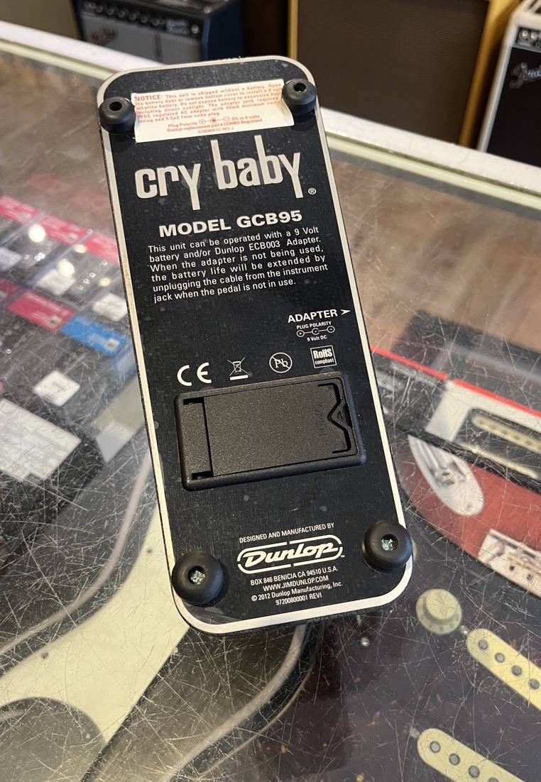 Dunlop GCB-95 Crybaby Wah Pedal w/Box &mdash; view 5
