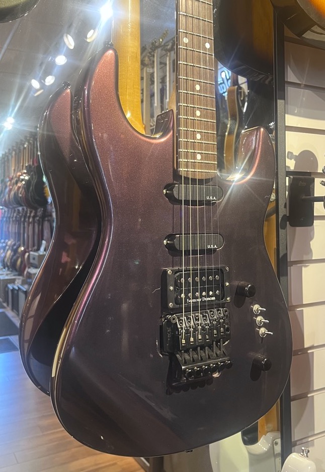BC Rich USA STIII Super Strat w/Case, Purple - CONSIGNMENT &mdash; view 4