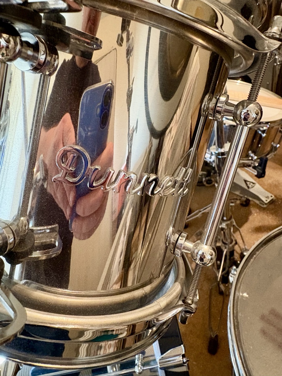 Ronn Dunnett Classic Drums 14 Piece Custom Stainless Steel Kit -CONSIGNMENT &mdash; view 3
