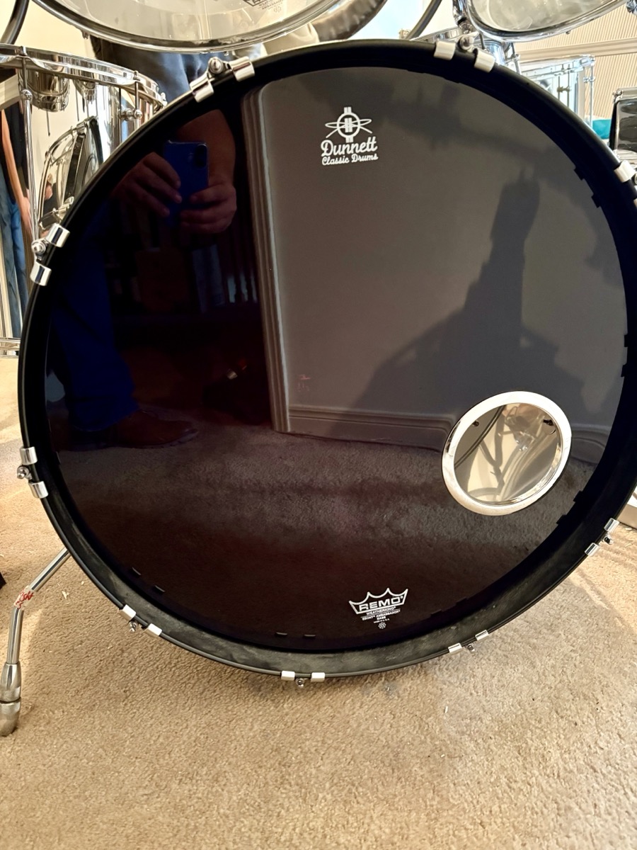 Ronn Dunnett Classic Drums 14 Piece Custom Stainless Steel Kit -CONSIGNMENT &mdash; view 5