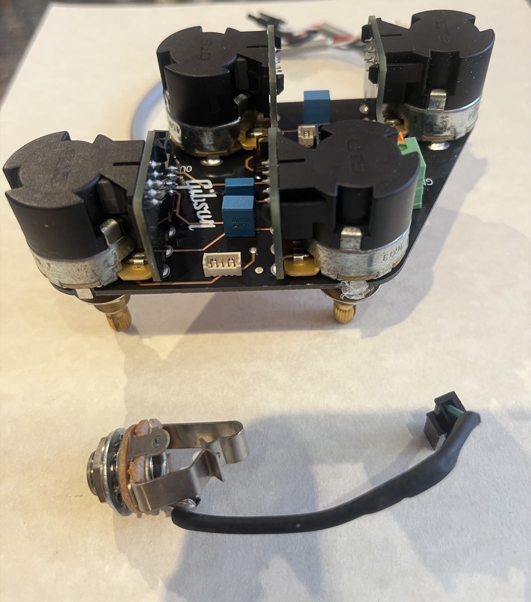 Gibson Les Paul Quick Connect Control Board / Harness &mdash; view 4