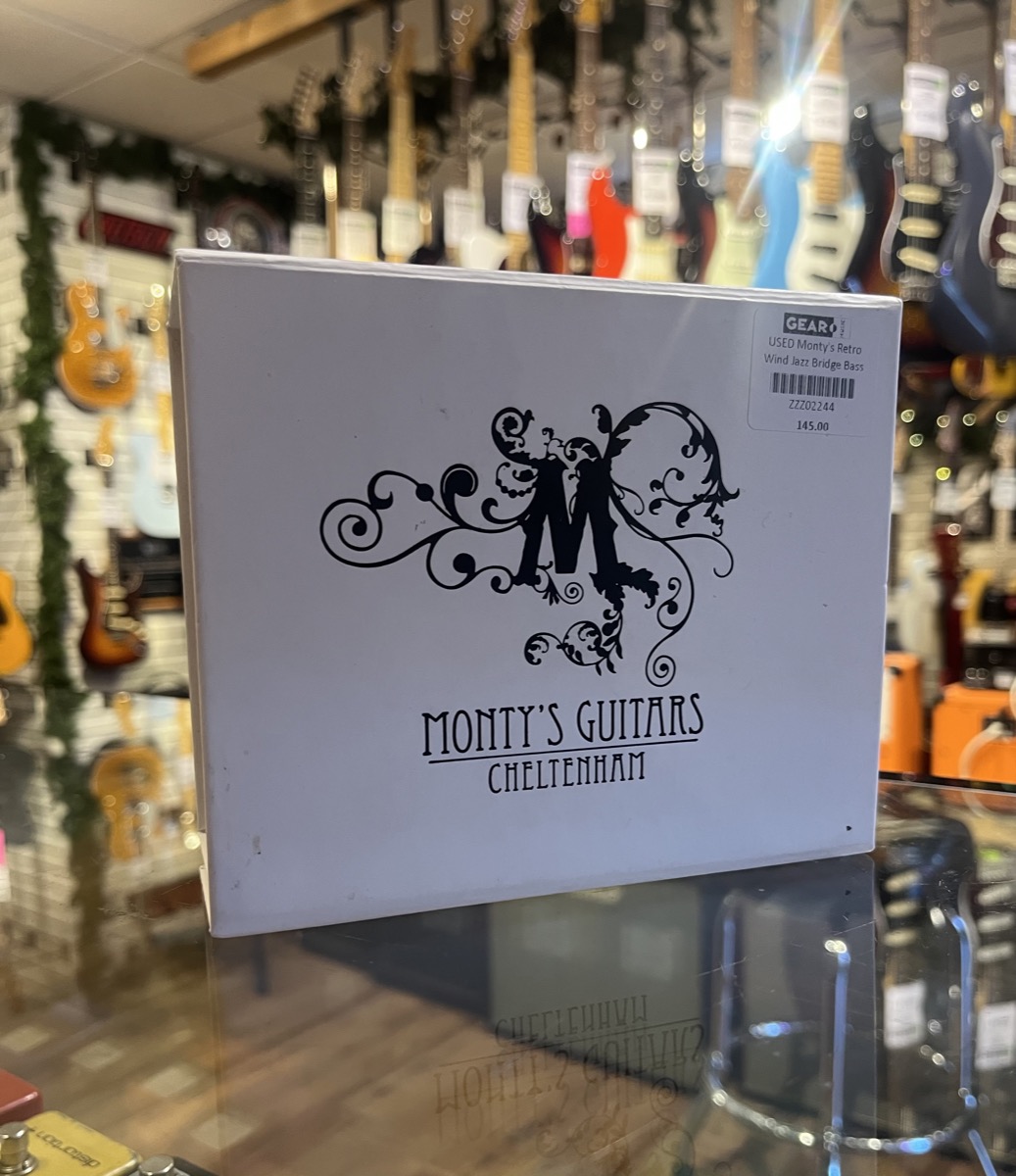Monty's Retro Wind Jazz Bridge Bass pickup &mdash; view 6