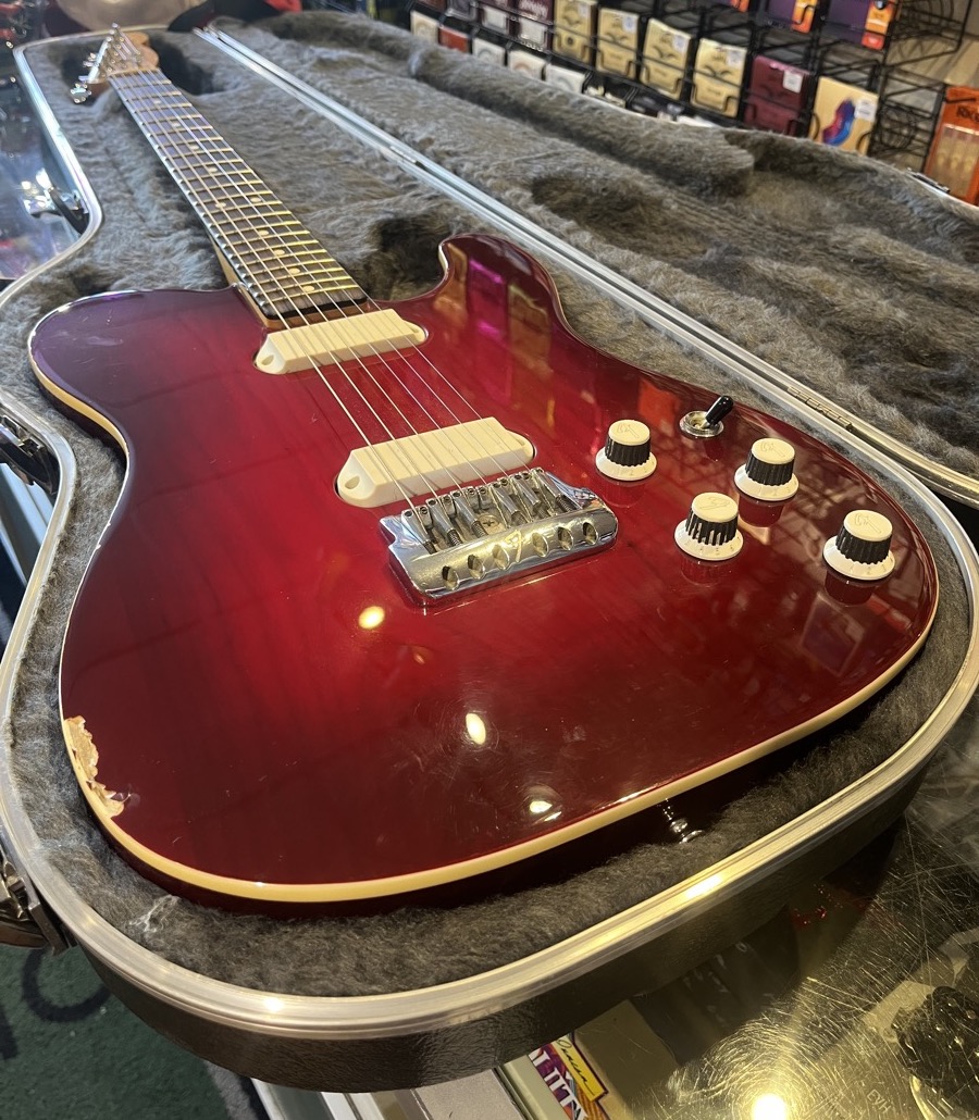 Fender 1983 Telecaster Elite Wild Cherry w/OHSC - CONSIGNMENT &mdash; view 4