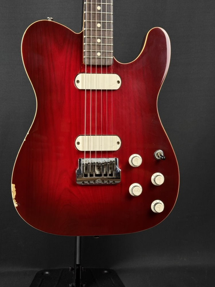 Fender 1983 Telecaster Elite Wild Cherry w/OHSC - CONSIGNMENT &mdash; view 6