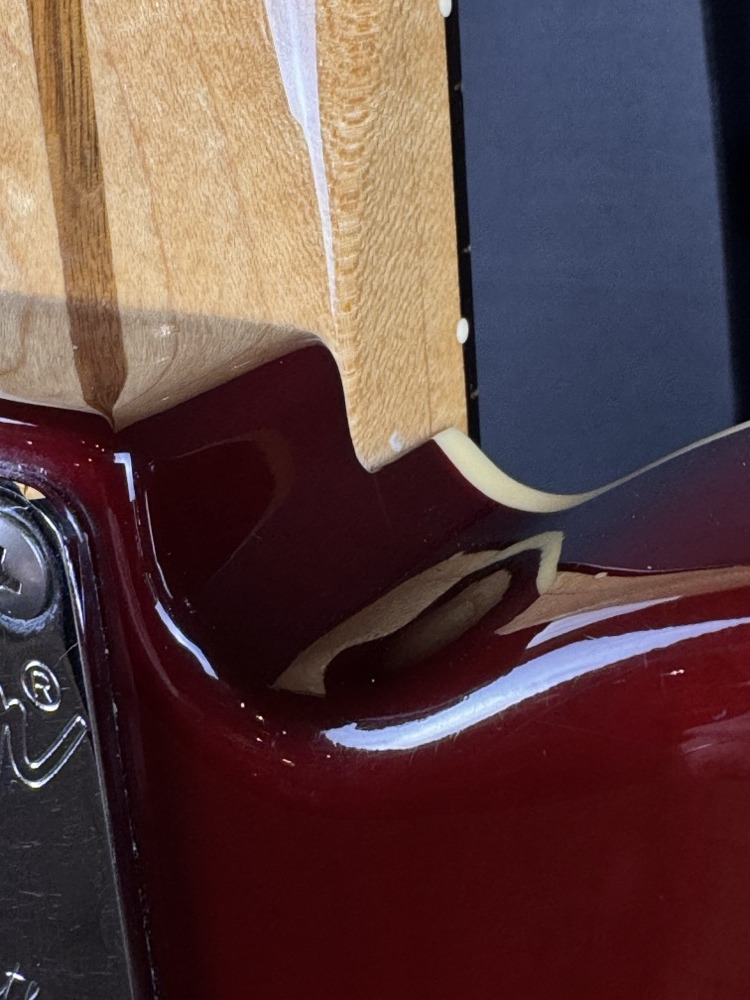 Fender 1983 Telecaster Elite Wild Cherry w/OHSC - CONSIGNMENT &mdash; view 11