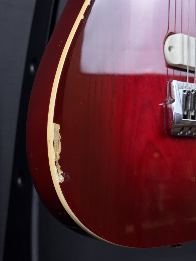 Fender 1983 Telecaster Elite Wild Cherry w/OHSC - CONSIGNMENT &mdash; view 17