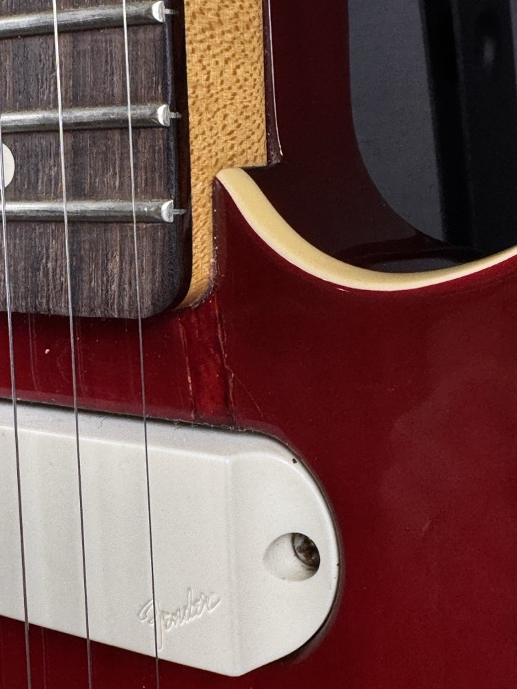 Fender 1983 Telecaster Elite Wild Cherry w/OHSC - CONSIGNMENT &mdash; view 24