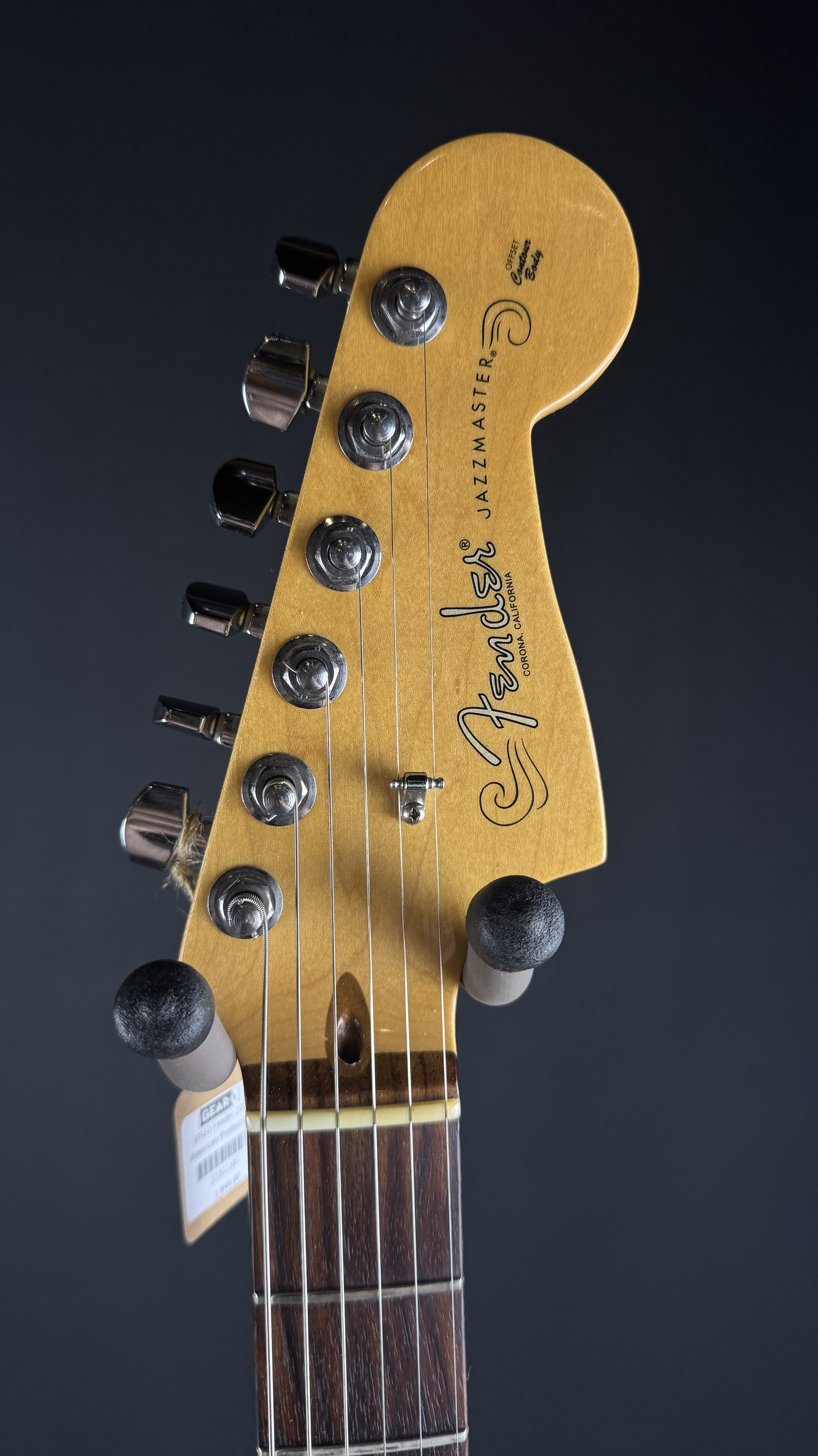 Fender 2017 American Professional Jazzmaster Olympic White w/OHSC &mdash; view 4