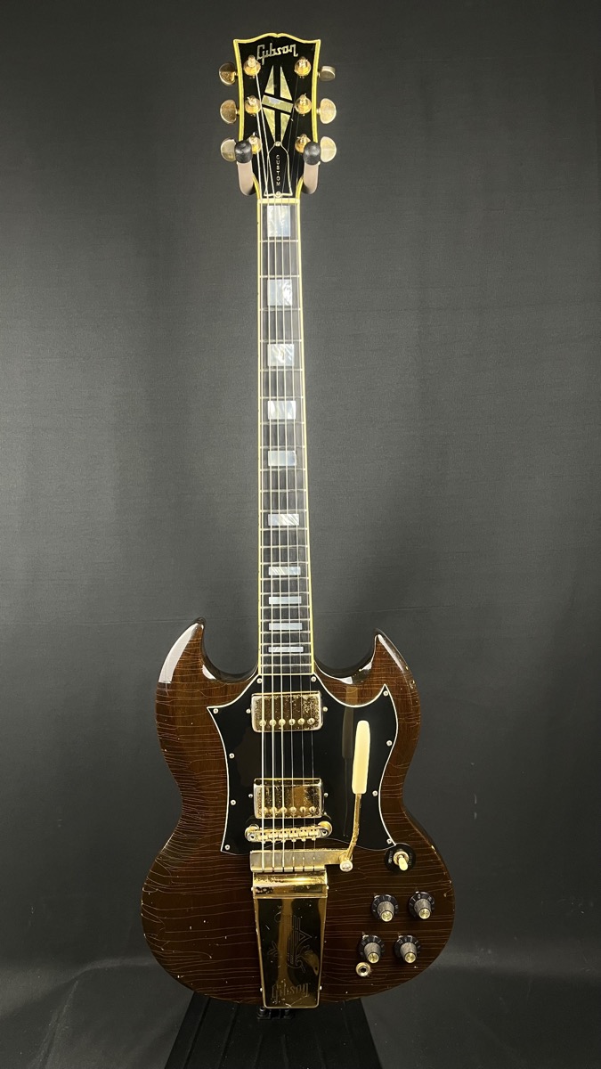 Gibson 1970 SG Custom 2 pickups Walnut  w/OHSC - CONSIGNMENT &mdash; view 2