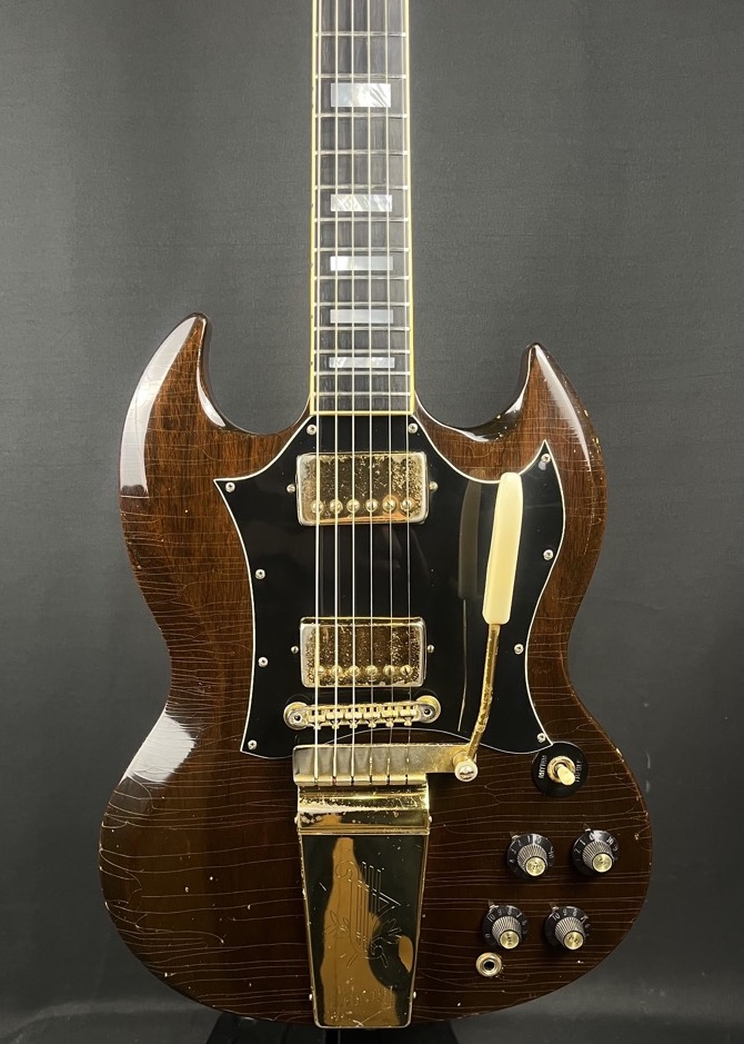 Gibson 1970 SG Custom 2 pickups Walnut  w/OHSC - CONSIGNMENT