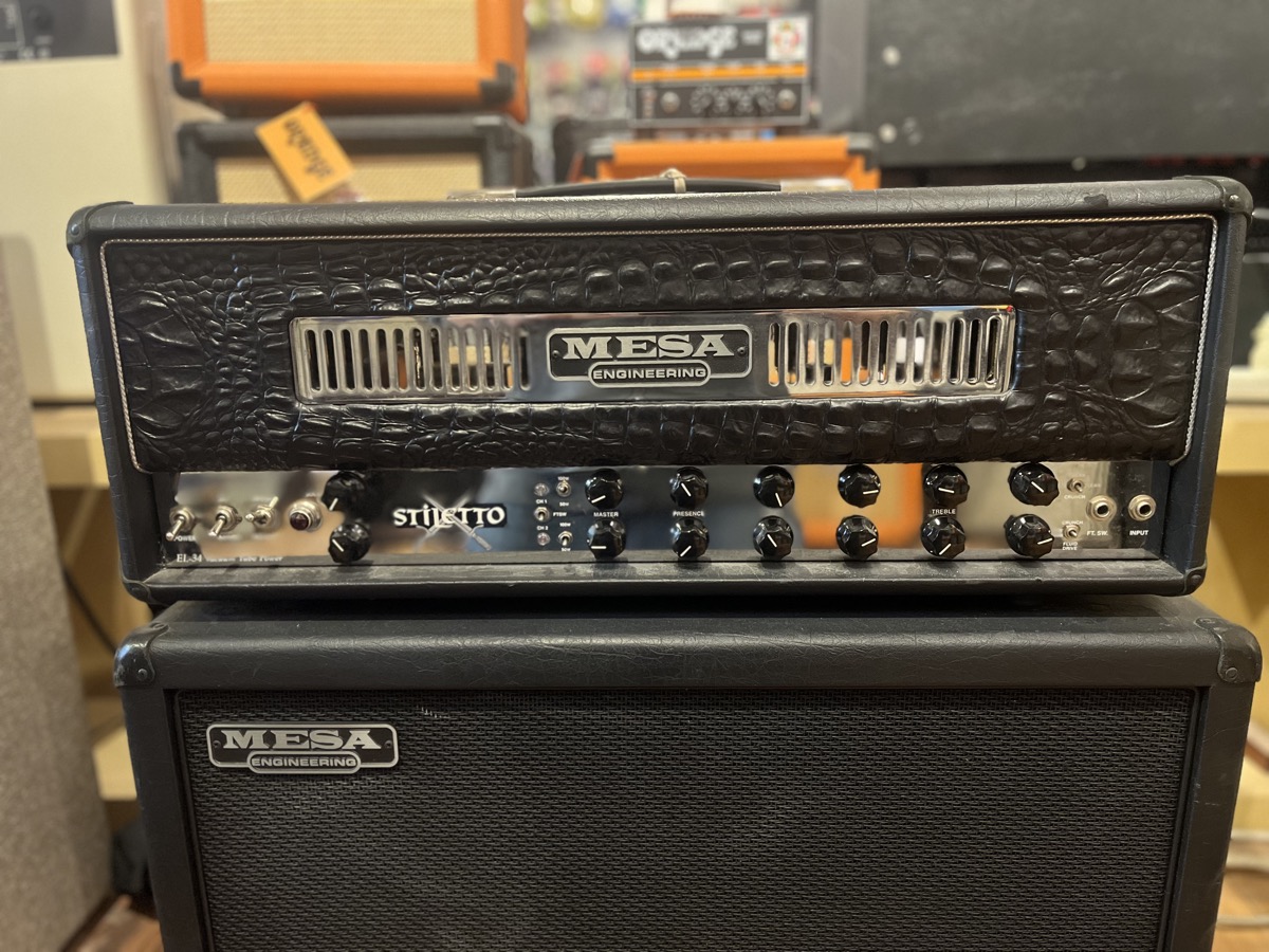 Mesa Boogie Stiletto Head w/ 2X12 Mesa Boogie Cabinet