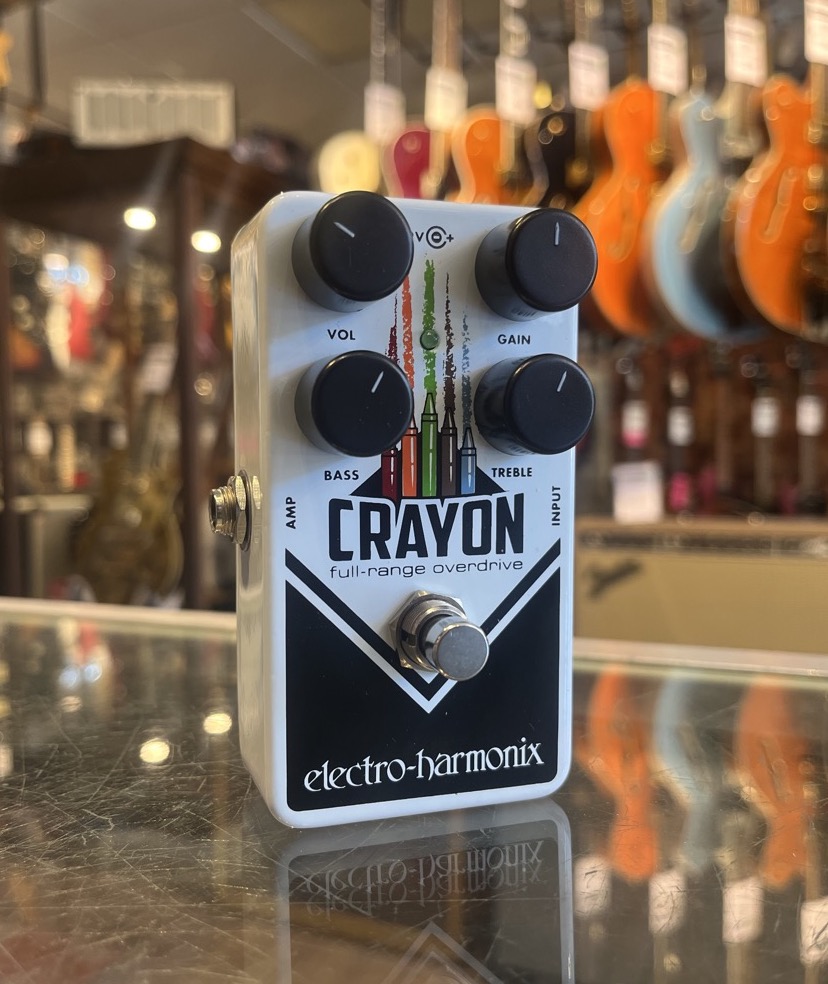 Electro Harmonix Crayon Full Range Overdrive Pedal w/Box