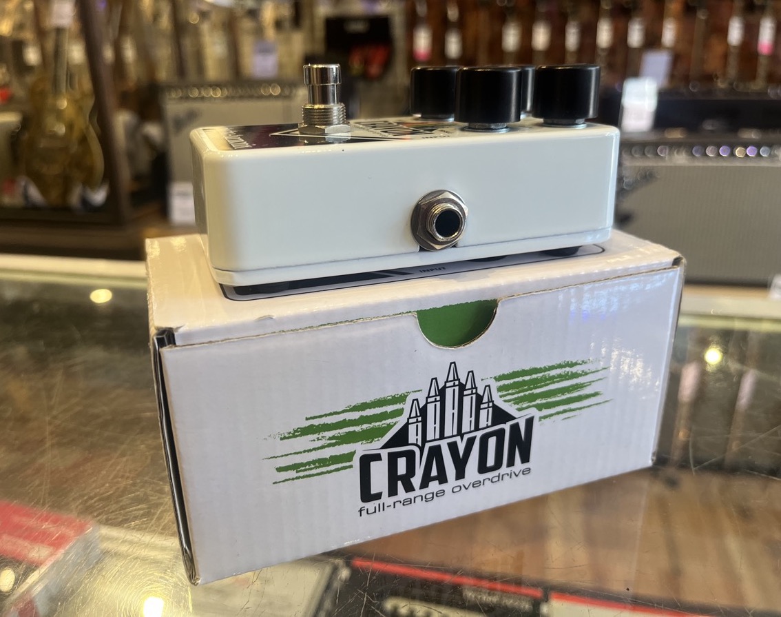 Electro Harmonix Crayon Full Range Overdrive Pedal w/Box &mdash; view 4