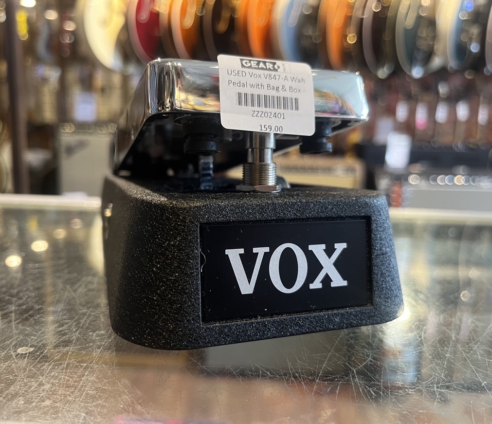 Vox V847-A Wah Pedal with Bag & Box - CONSIGNMENT