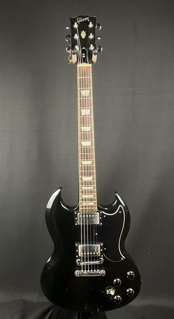 Gibson 1986 SG Standard w/Tim Shaw Humbuckers Ebony w/Case