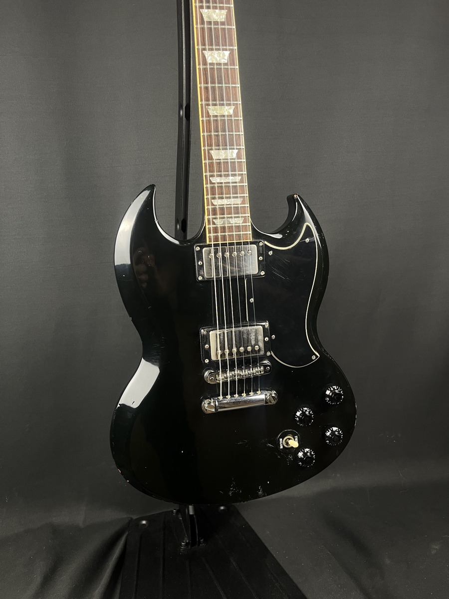 Gibson 1986 SG Standard w/Tim Shaw Humbuckers Ebony w/Case &mdash; view 2