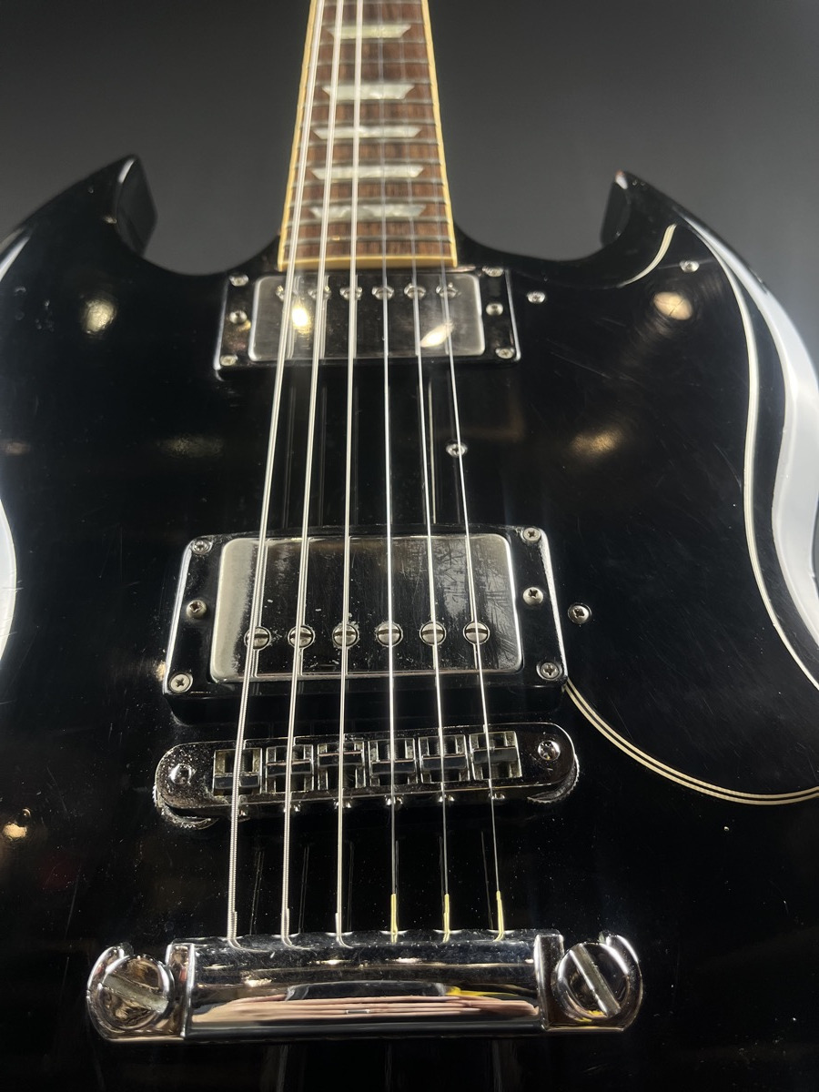 Gibson 1986 SG Standard w/Tim Shaw Humbuckers Ebony w/Case &mdash; view 4