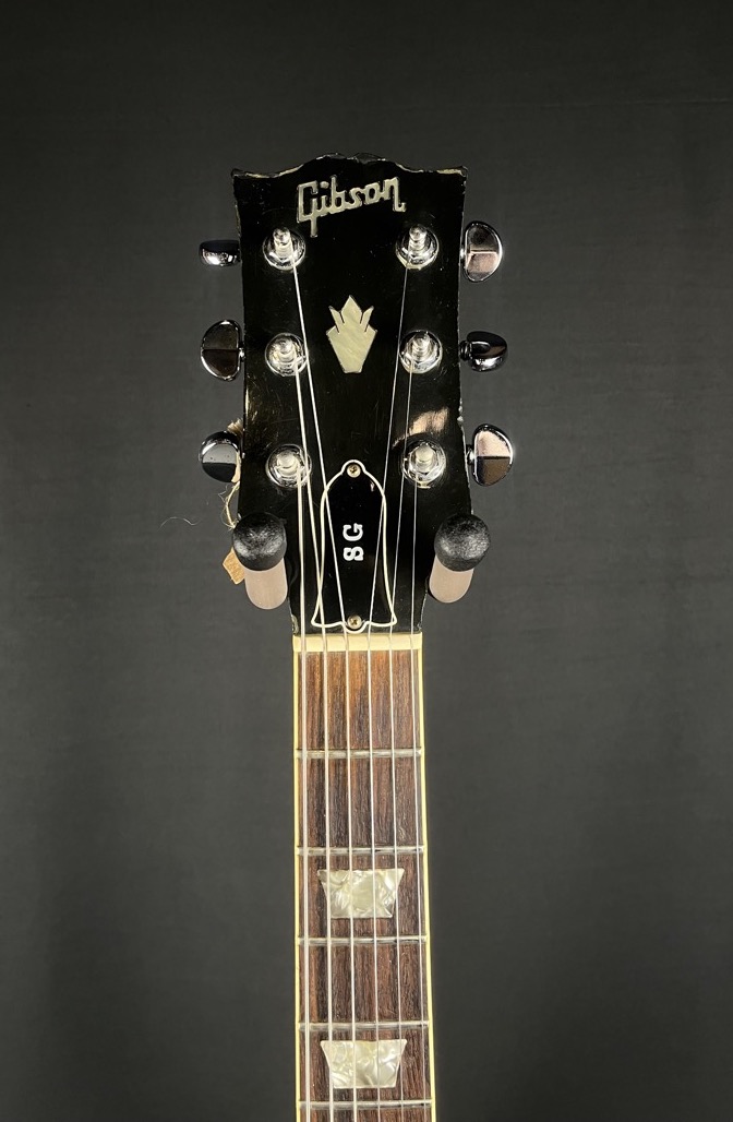 Gibson 1986 SG Standard w/Tim Shaw Humbuckers Ebony w/Case &mdash; view 8